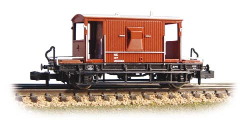 377-527A - 20T LNER Brake Van LNER Oxide