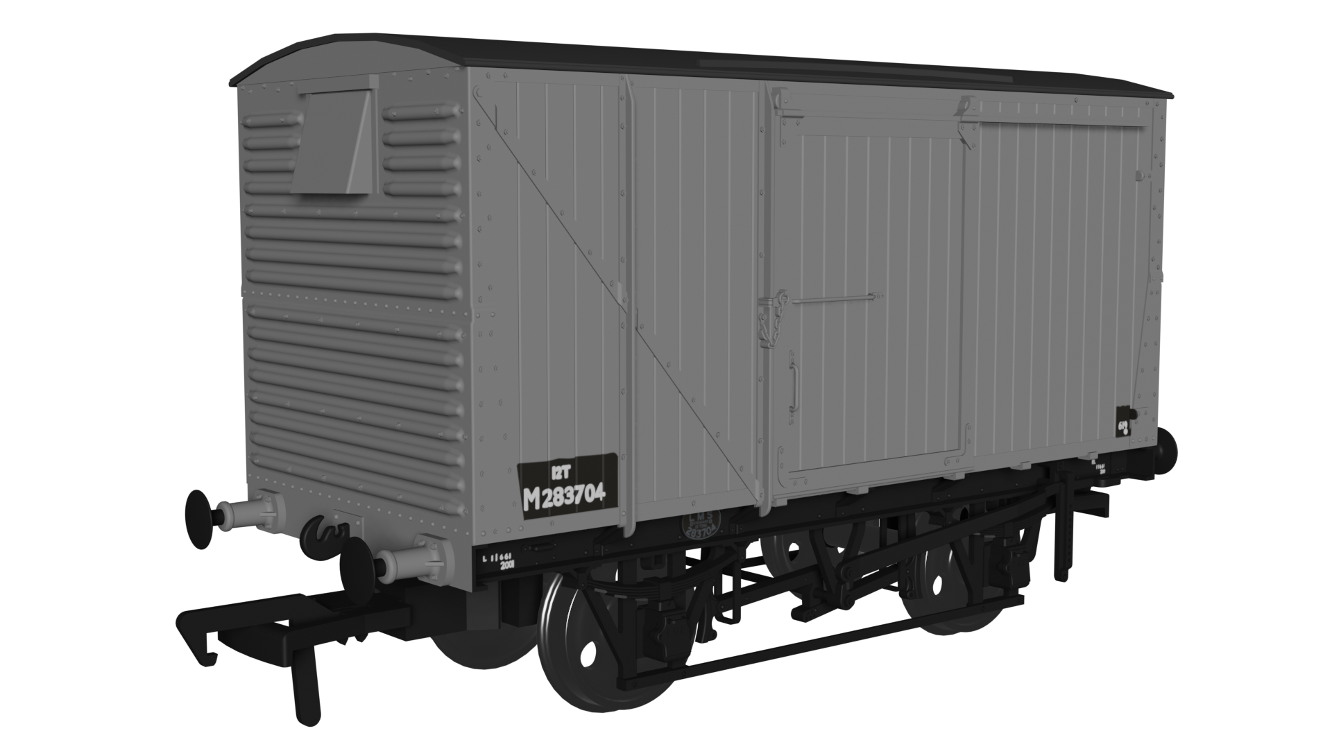 970107 - LMS D1832A Van - BR No.M283704