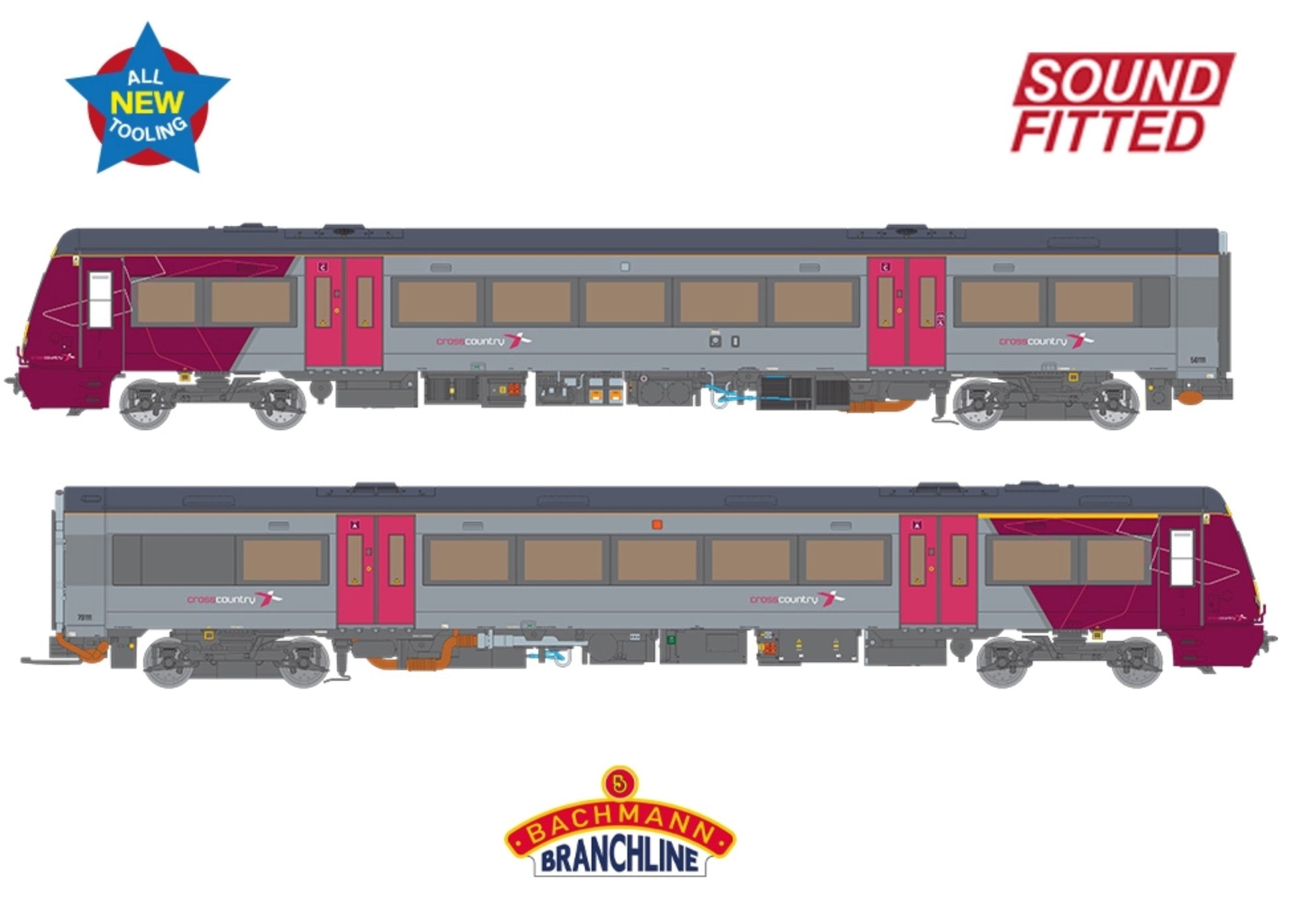 35-602SF - Class 170/1 2-Car DMU 17011135-602SF - Cross Country SOUND FITTED