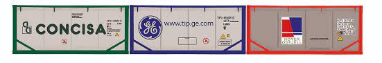 Concisa, TIP & Hoyer Container Pack 3 x 20'  Tanktainer