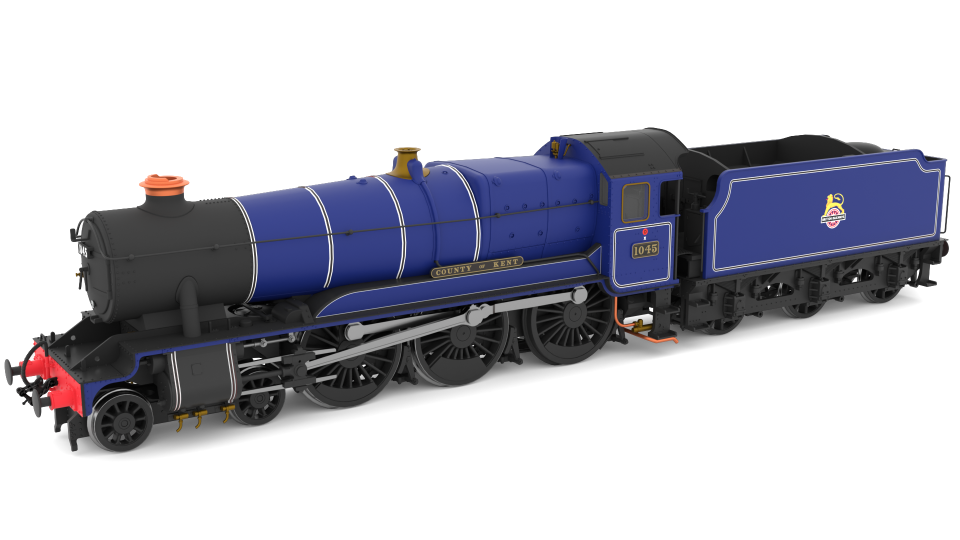 GWR County No.1045 ‘County of Kent” BR What-If Express Passenger Blue