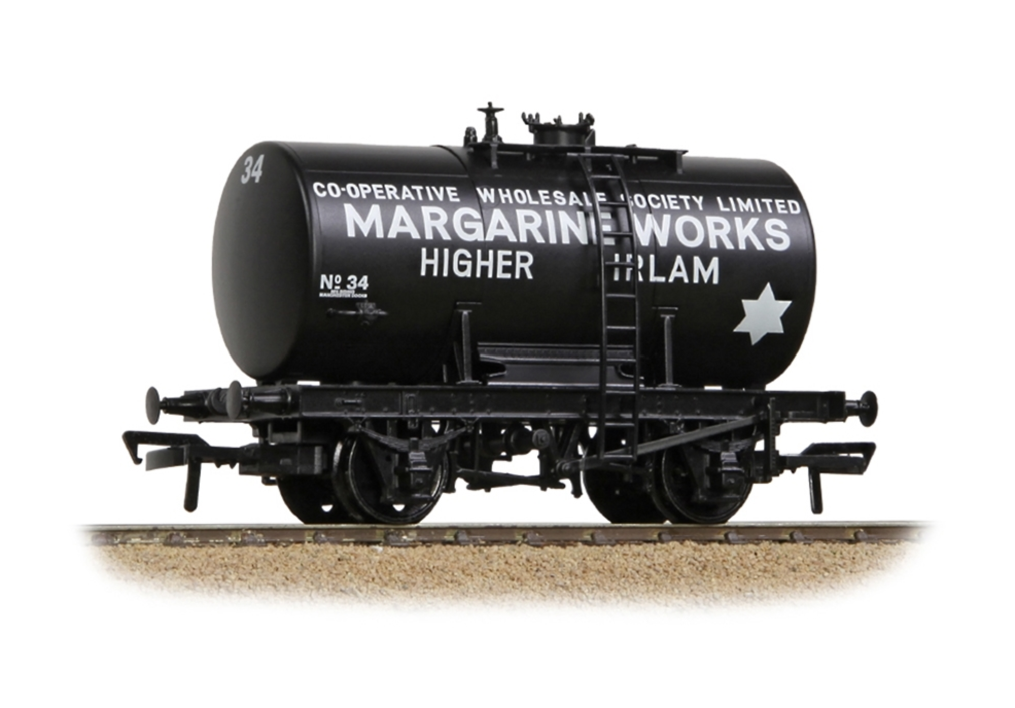 14T Anchor-Mounted Tank Wagon 'Irlam Margarine Works' Black