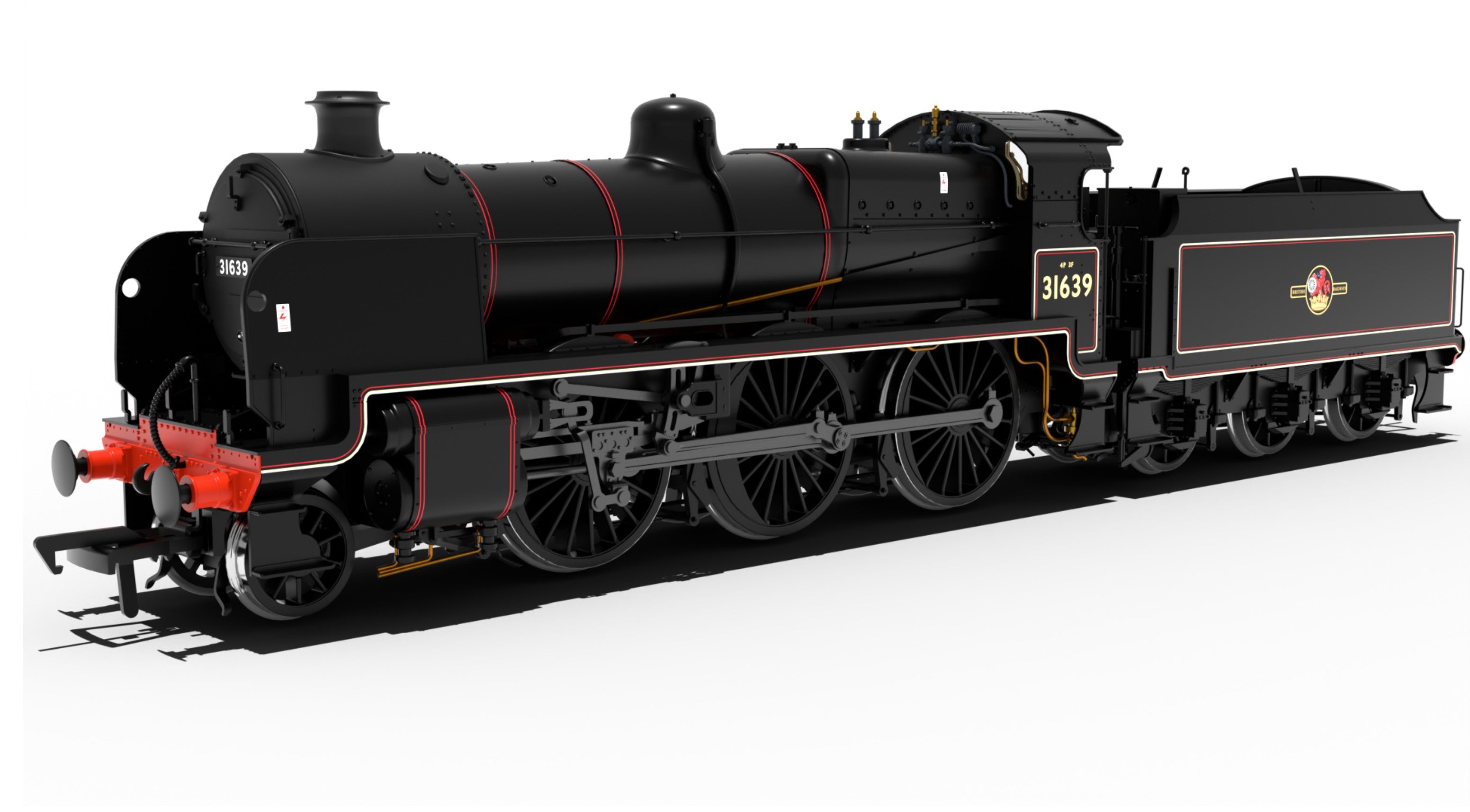 SR U Class No.31639 - BR Lined Black Late Crest