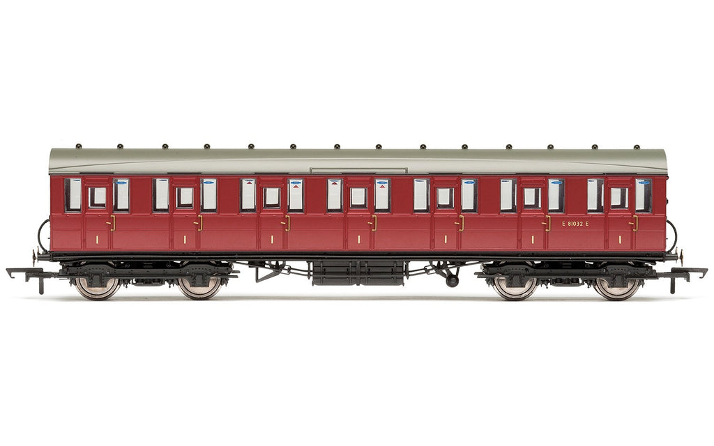 BR, 51' Gresley Non-Vestibuled Suburban First, E81032E
