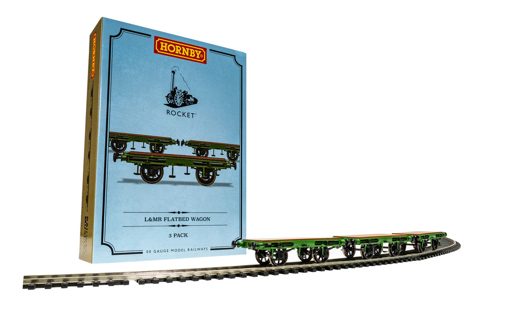 L&MR, Flat Bed Wagon Pack - Era 1