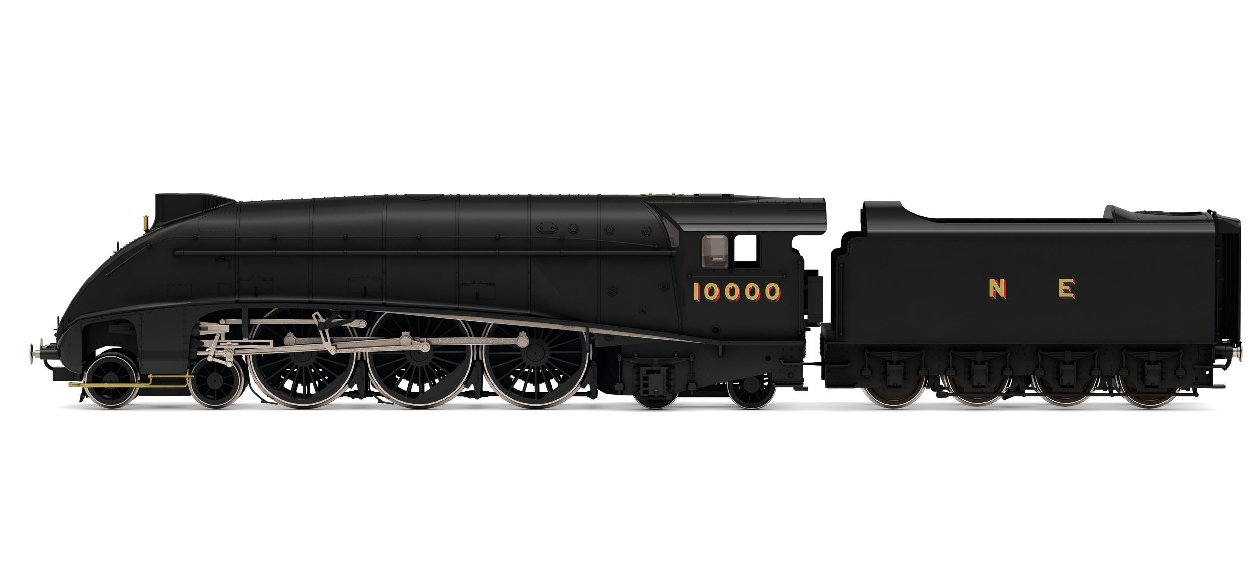 LNER W1 Class Hush Hush Streamlined 4-6-4 10000