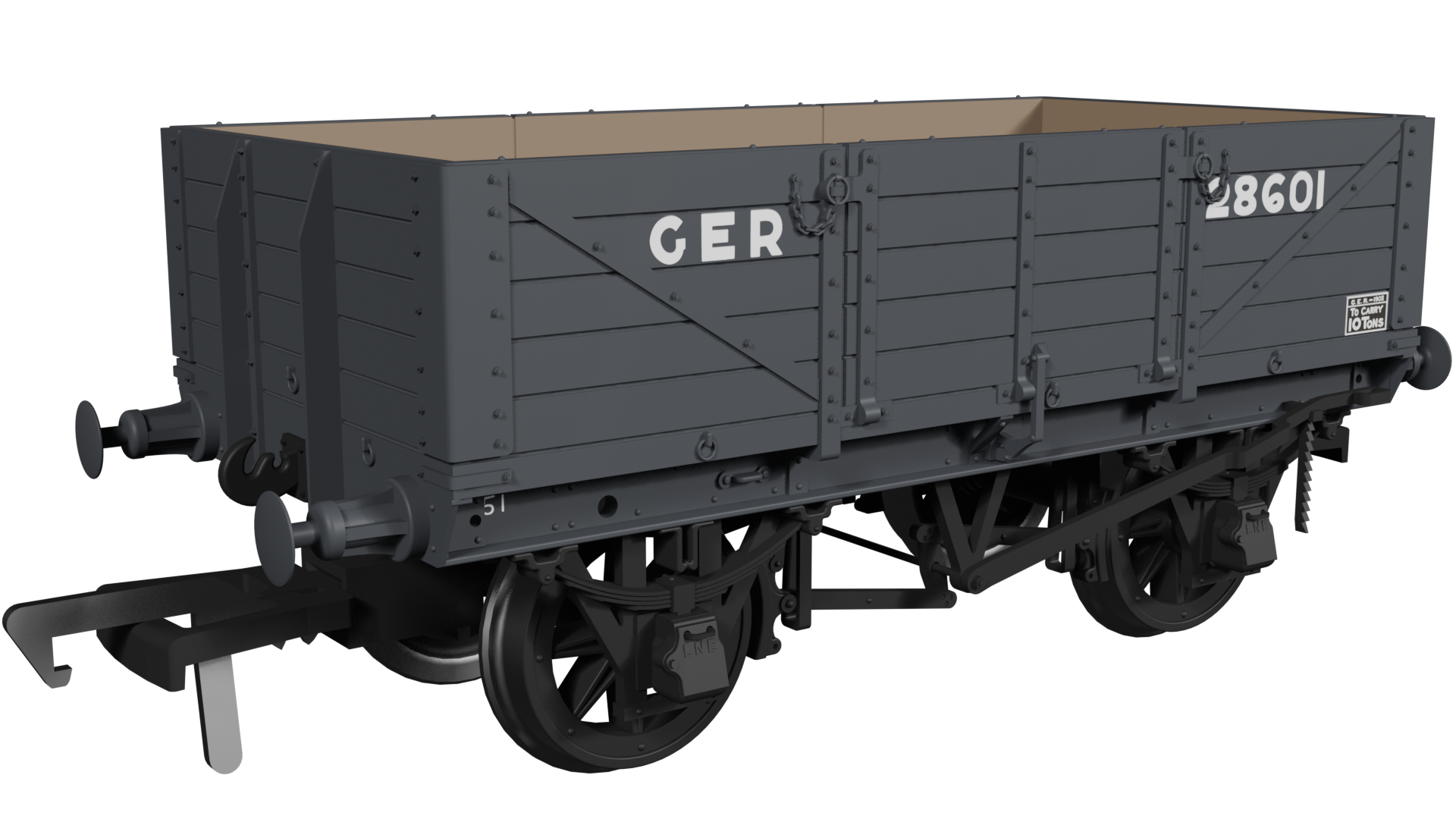 972017 - GER Dia.17 5-plank - GER (As Preserved) No.28601