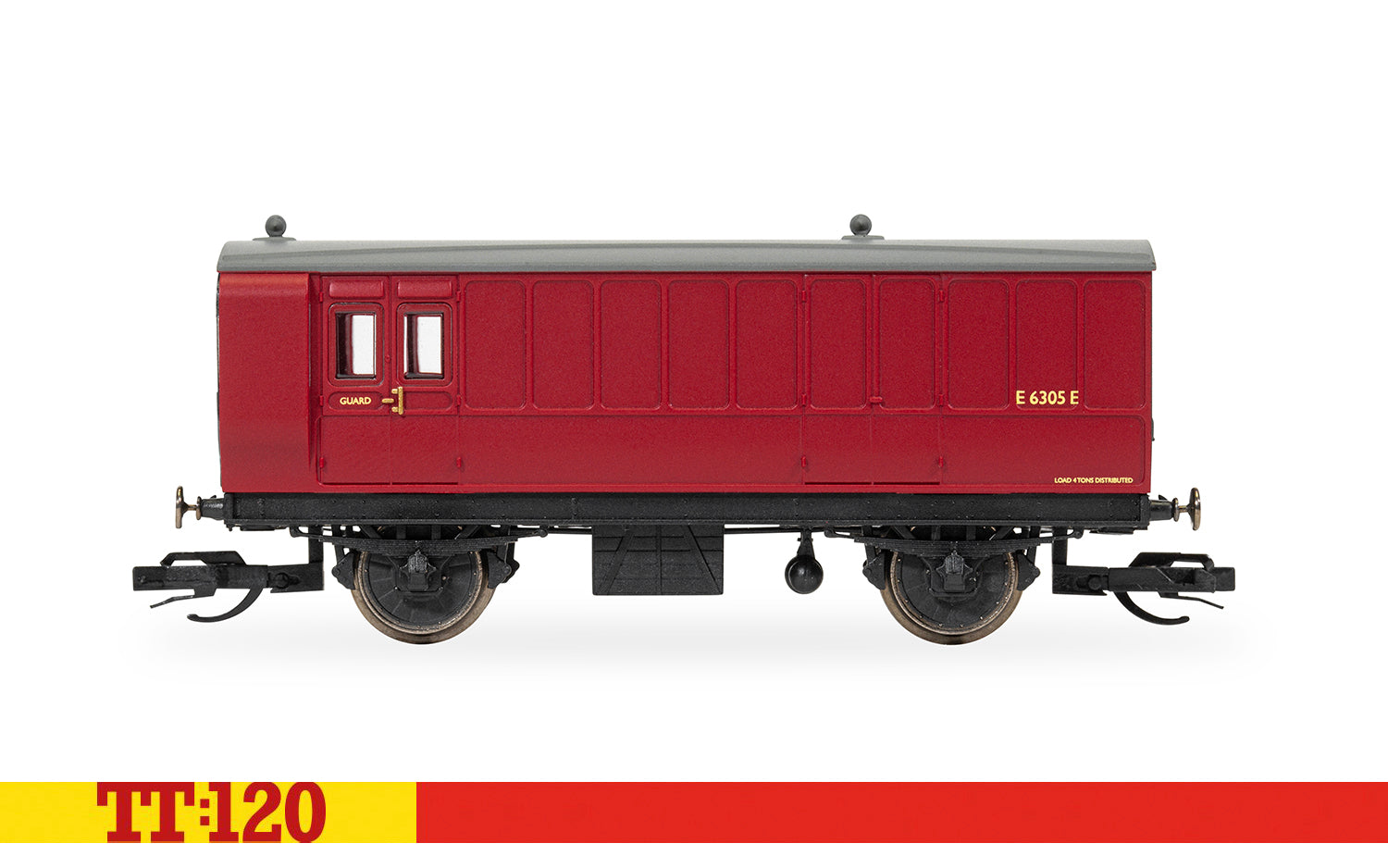 BR 4 Wheel Passenger Brake Coach