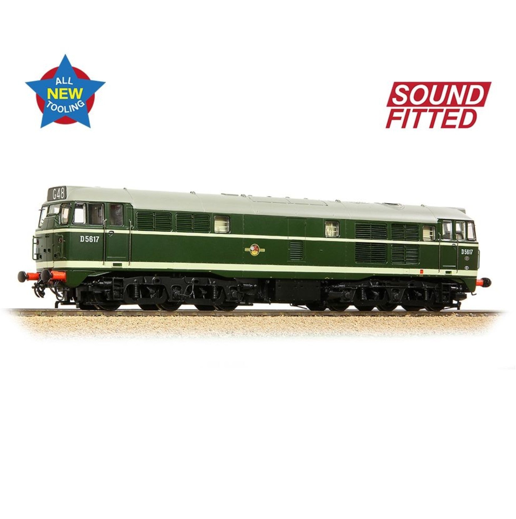 Class 30 D5617 BR Green (Late Crest)