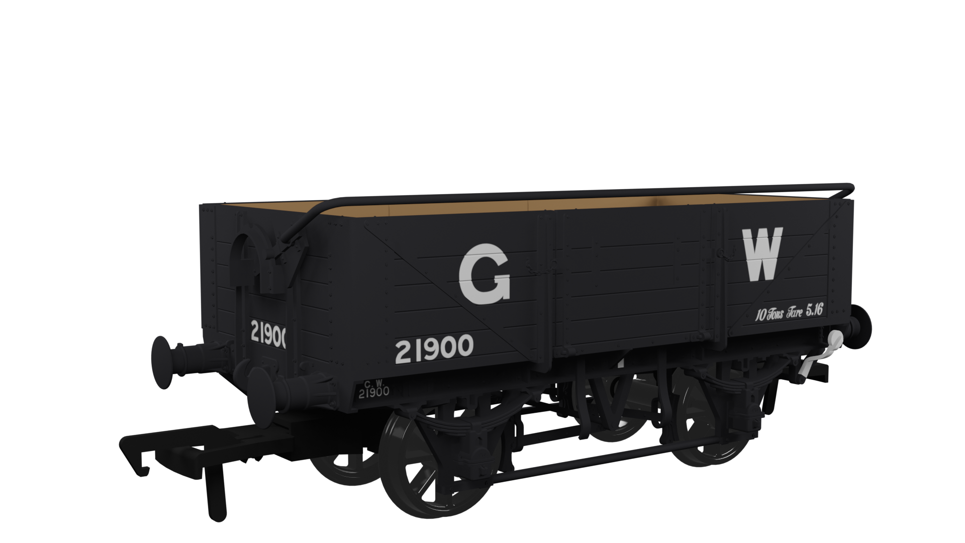 O11 Five Plank Wagon in GWR Grey Livery No 21900