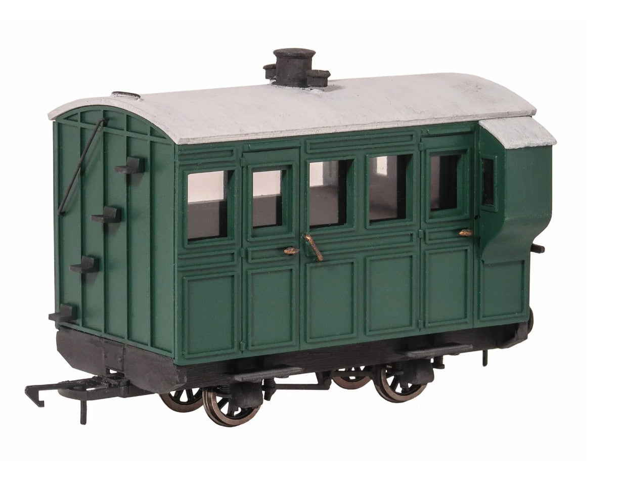 Great Little Trains O-16.5 4-Wheel Coach (Glyn Valley Tramway) Kit