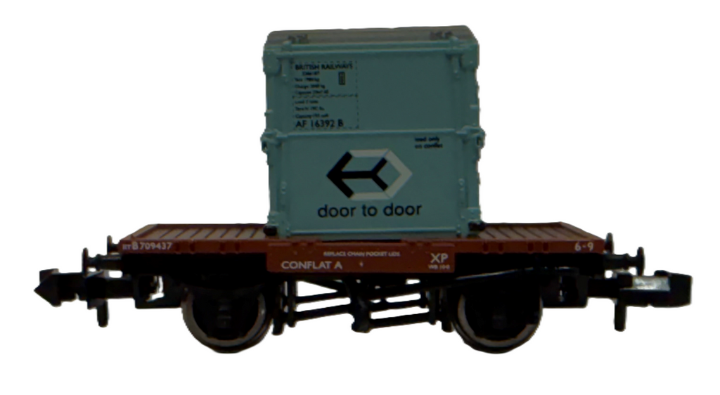 Conflat With AF Container Light Blue