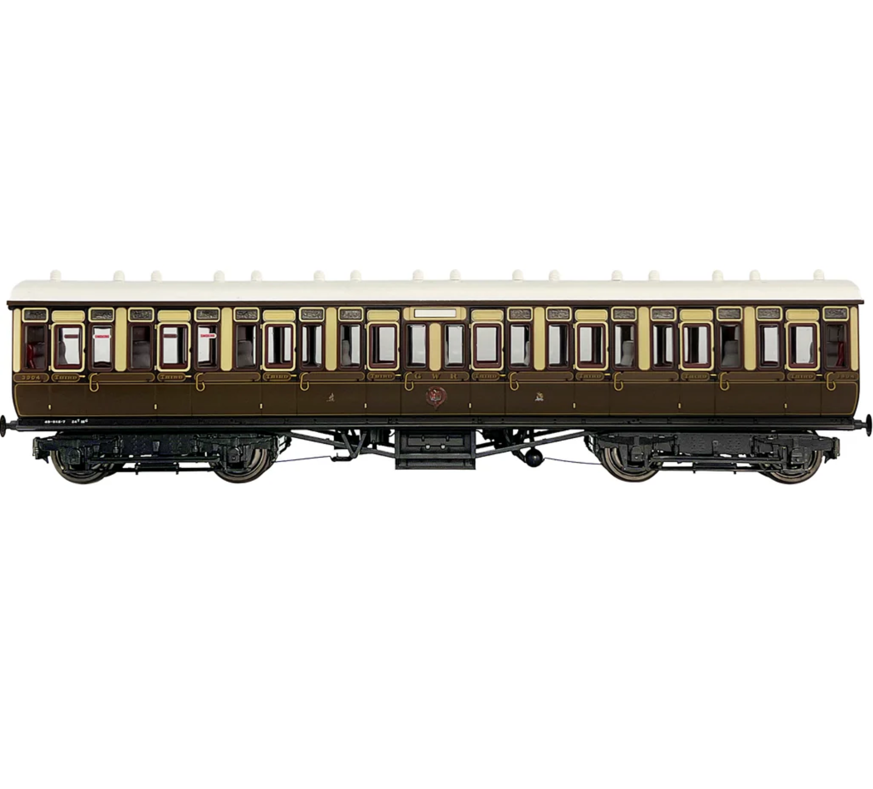 GWR Toplight Mainline City Lined Chocolate & Cream All Third 3904 Set 2