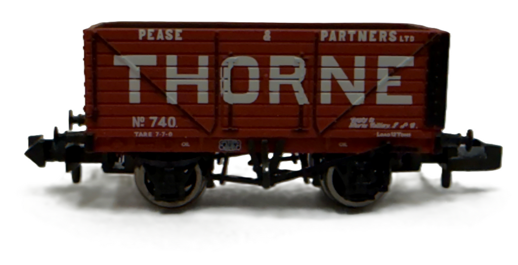 8 Plank End Door Wagon 'Pease & Partners (Thorne)