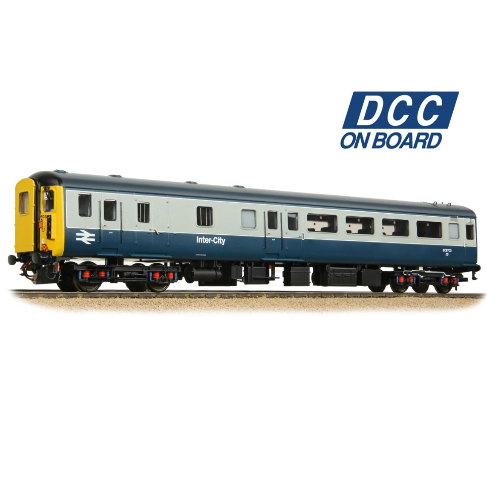 BR Mk2F DBSO Driving Brake Second Open BR Blue & Grey (Inter-City)