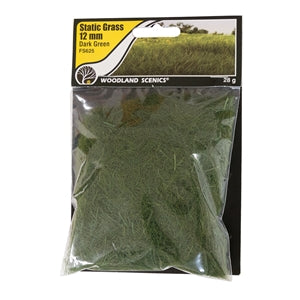 Static Grass 12mm - Dark Green