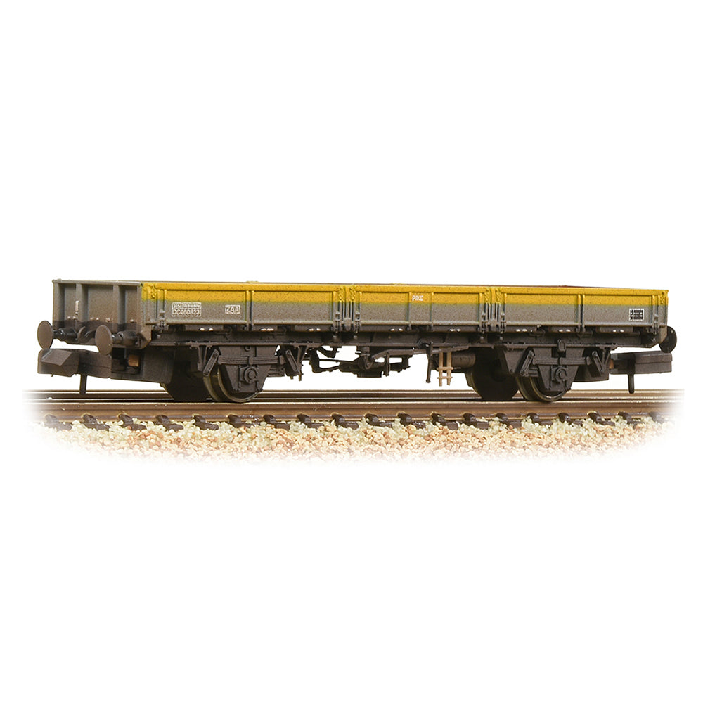 BR ZAA 'Pike' Open Wagon BR Engineers Grey & Yellow