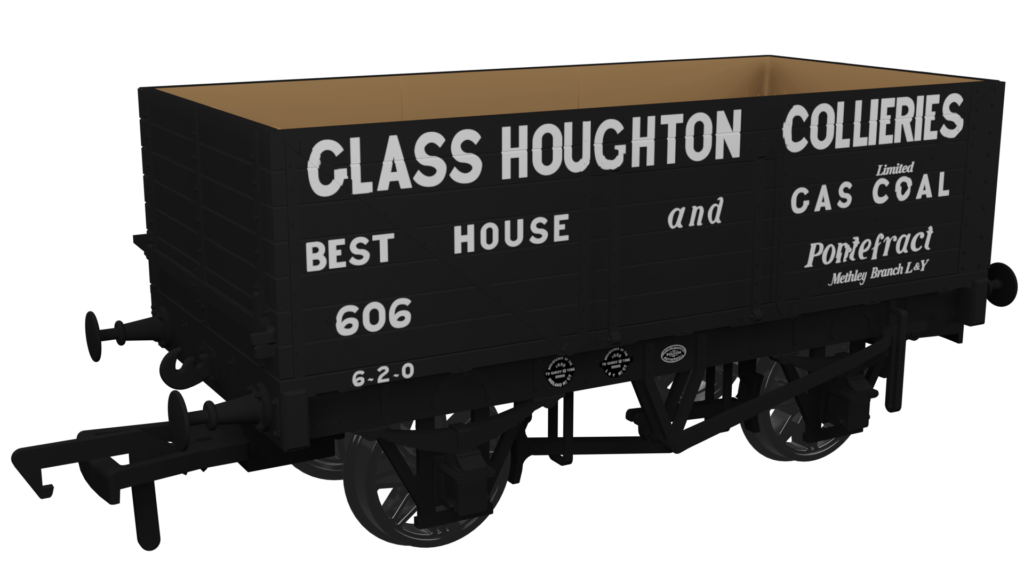 RCH 1907 7 Plank Wagon Glasshoughton Colliery