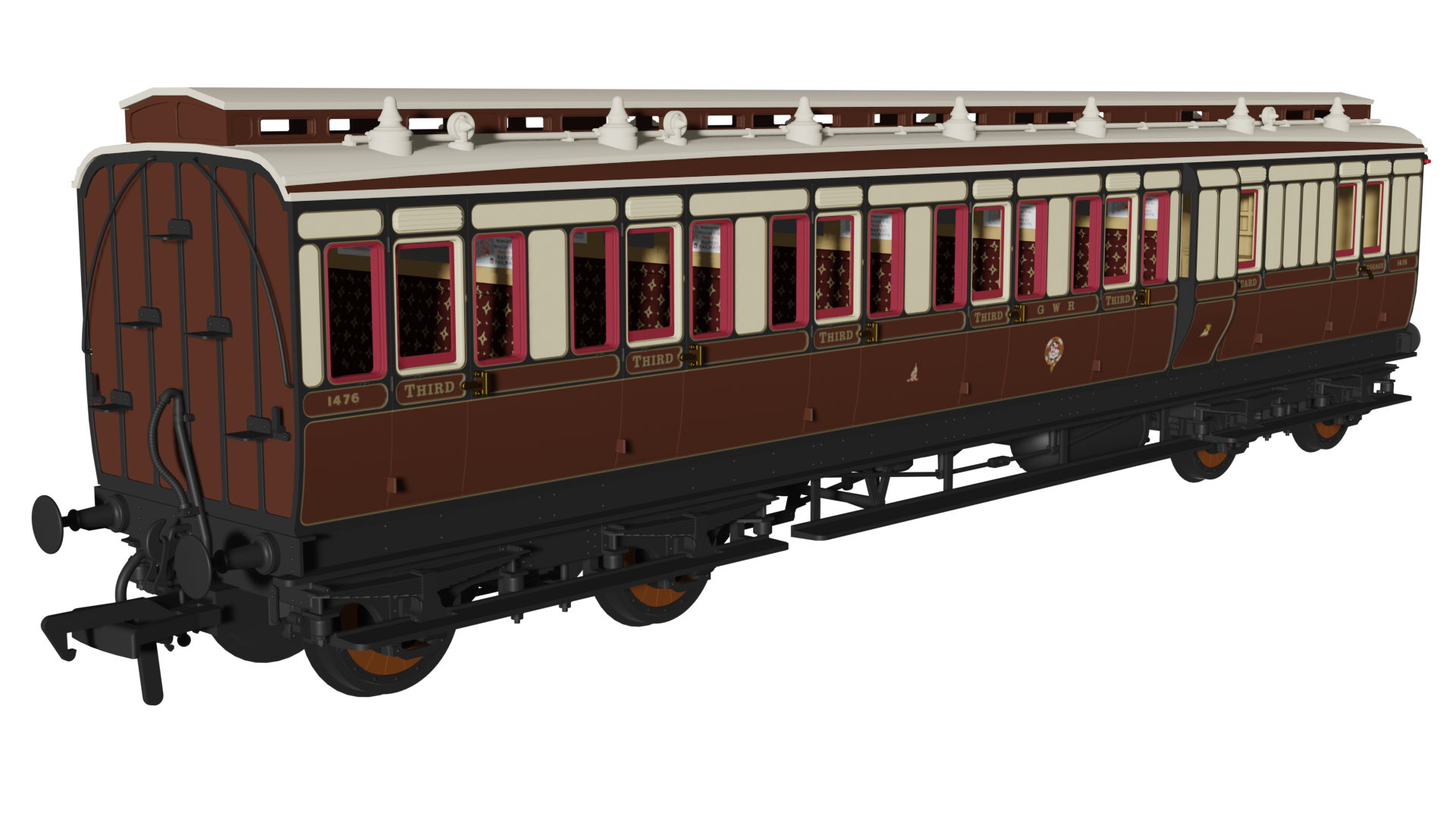 GWR ‘Evolution’ Non-Corridor Brake Third No.1476