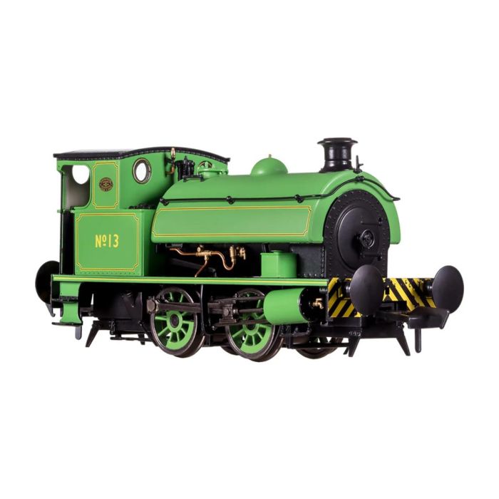 HL 0-4-0 13 Newcastle Electric Supply Yellow Chevro