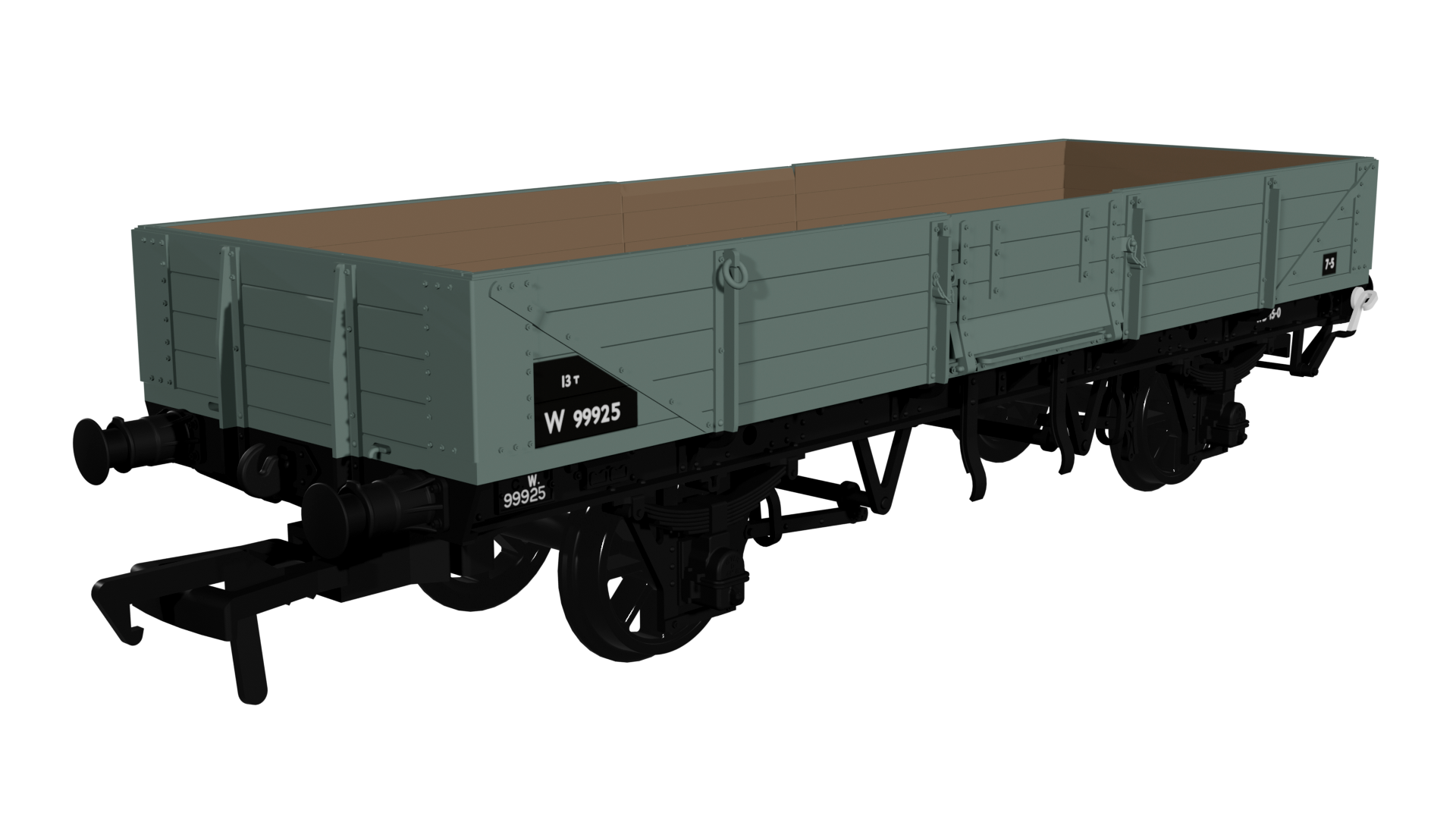 964010 - GWR 'Open C' - BR No.W99925