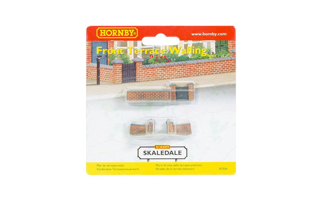 Front and Left Hand Victorian Terrace House Garden Wall