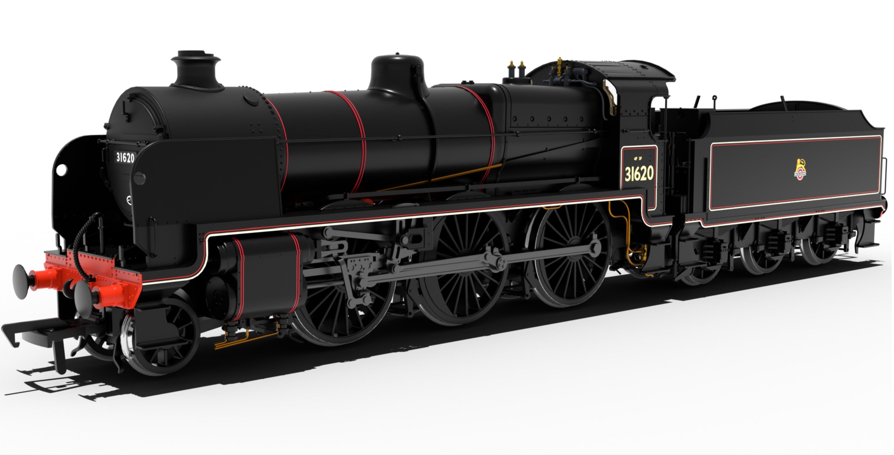 SR U Class No.31620 - BR Lined Black Early Crest
