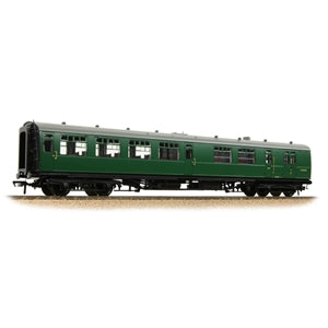 34-726A SR Bulleid Brake Second Semi-Open 10’’ Vents BR (SR) Green