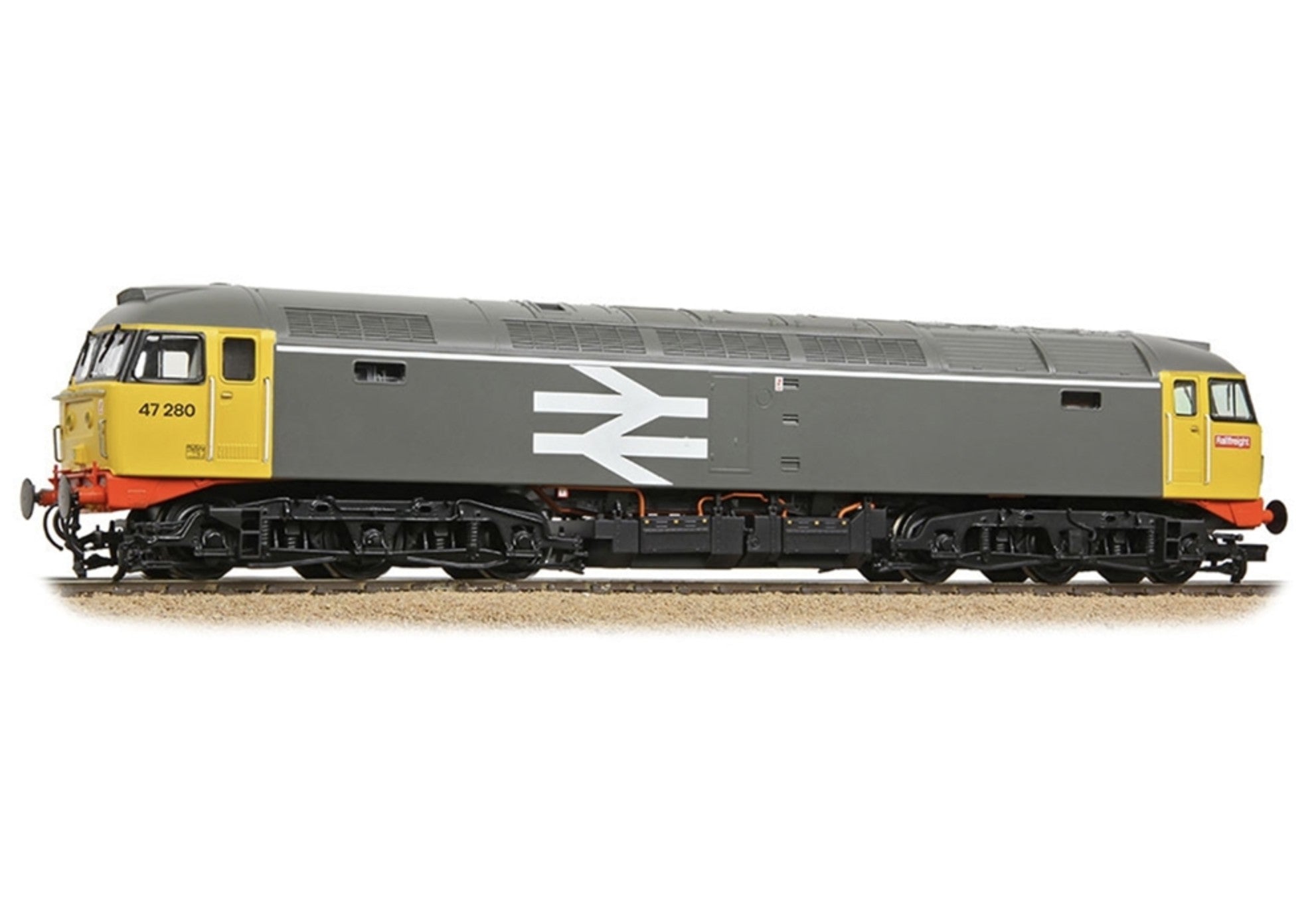 35-416 - Class 47/0 47280 BR Railfreight Grey