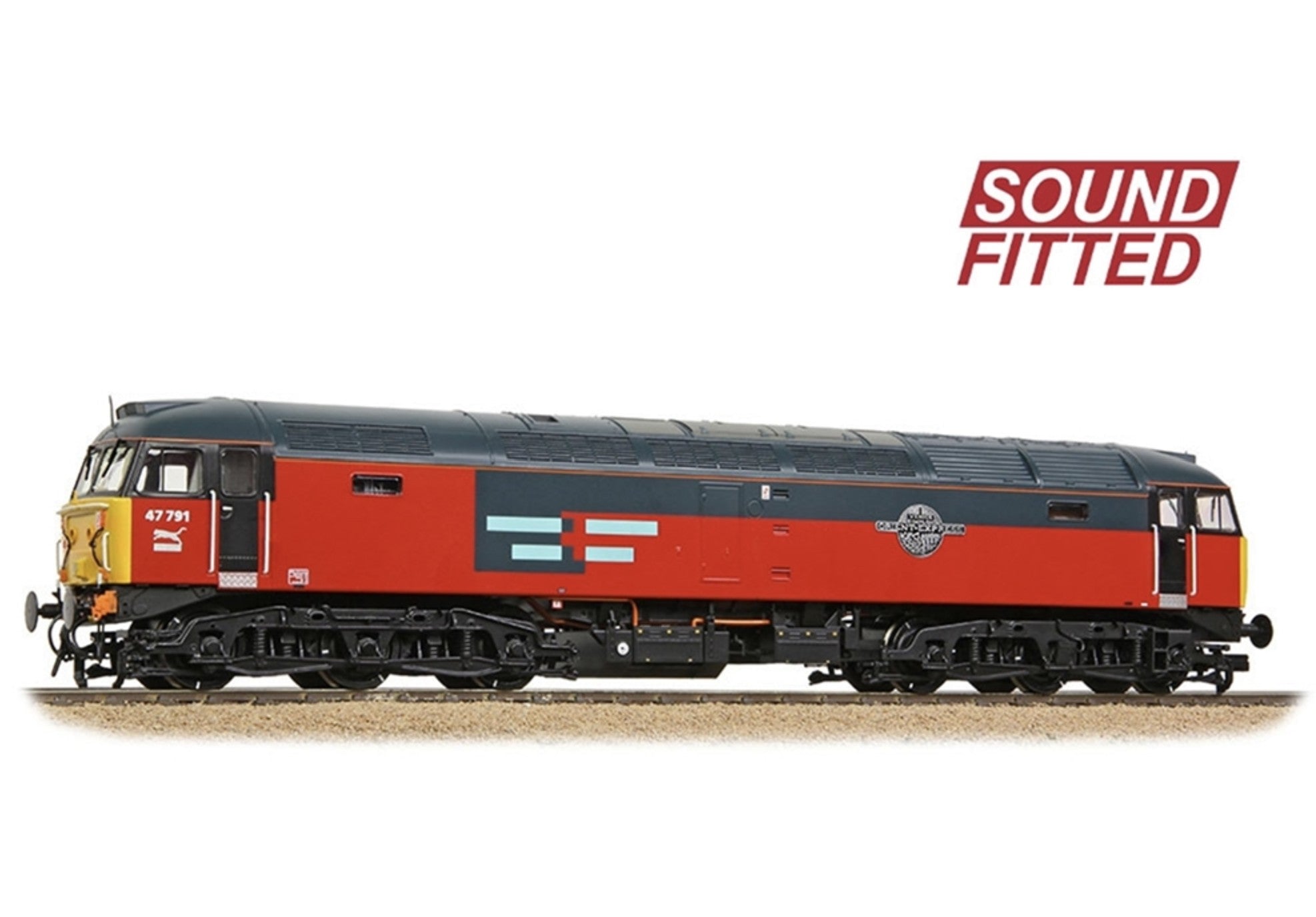 35-429SF - Class 47/7 47791 'Venice Simplon Orient Express' Rail Express Systems SOUND FITTED