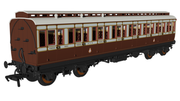 GCR ‘Evolution’ Non-Corridor Third No.2291
