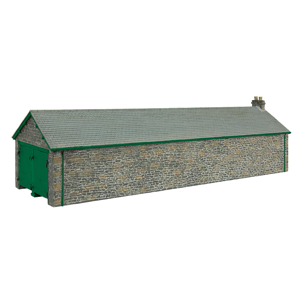 Boston Lodge Engine Shed Green