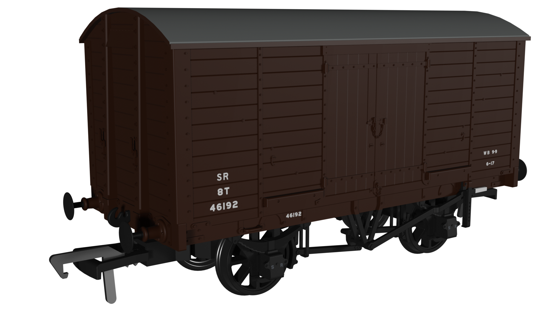 979013 - LB&SCR Dia.8 Van - SR (post-36) No.46192