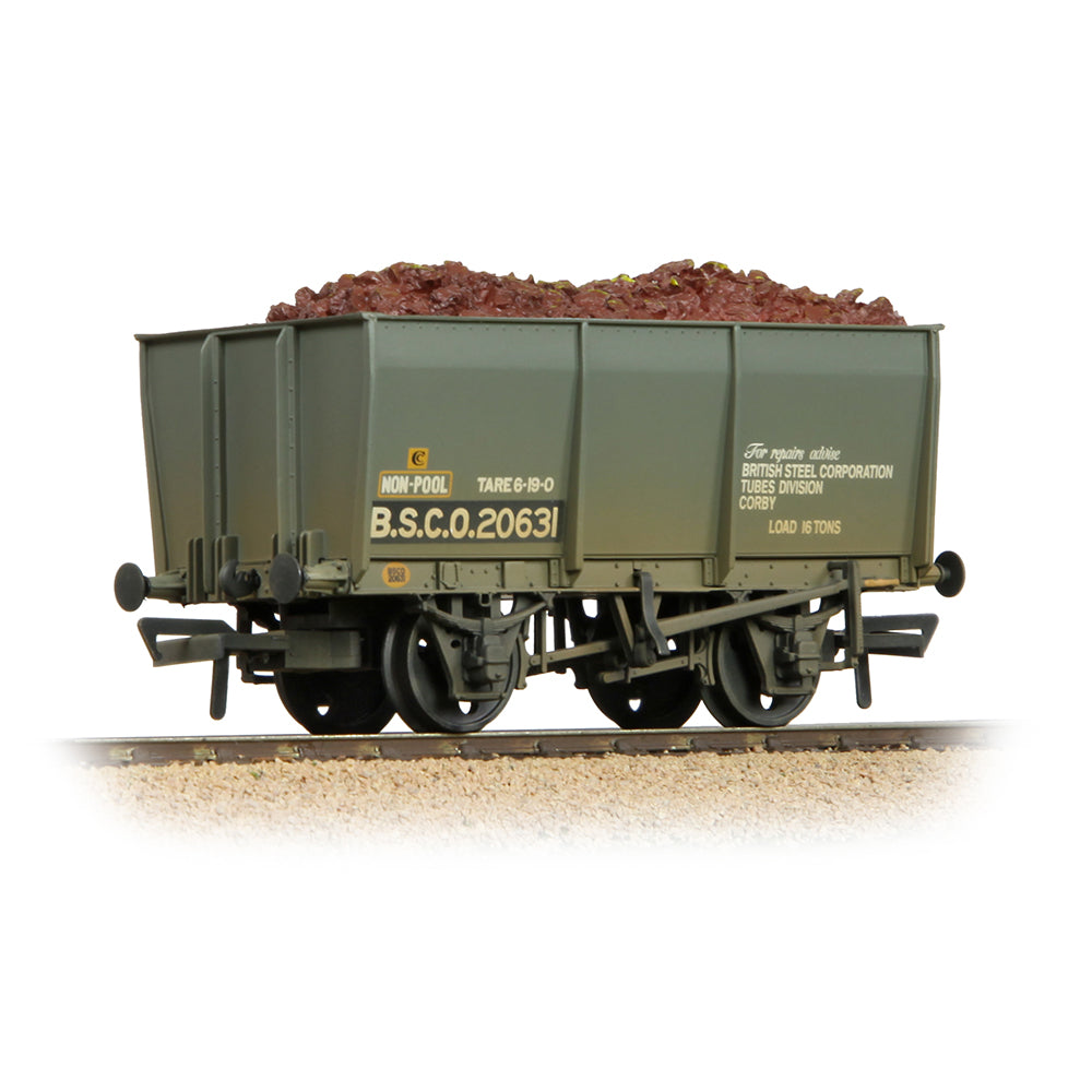 16T Steel Slope-Sided Tippler Mineral Wagon BSC Grey