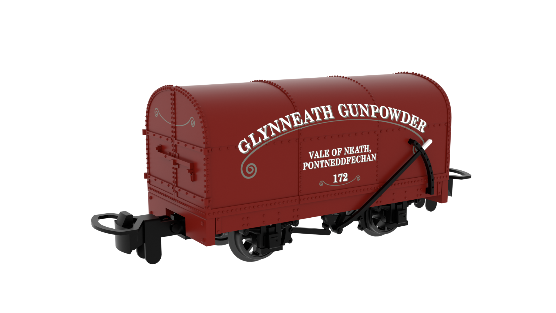990209 - 009 Gunpowder Van -  Glynneath Gunpowder No.172
