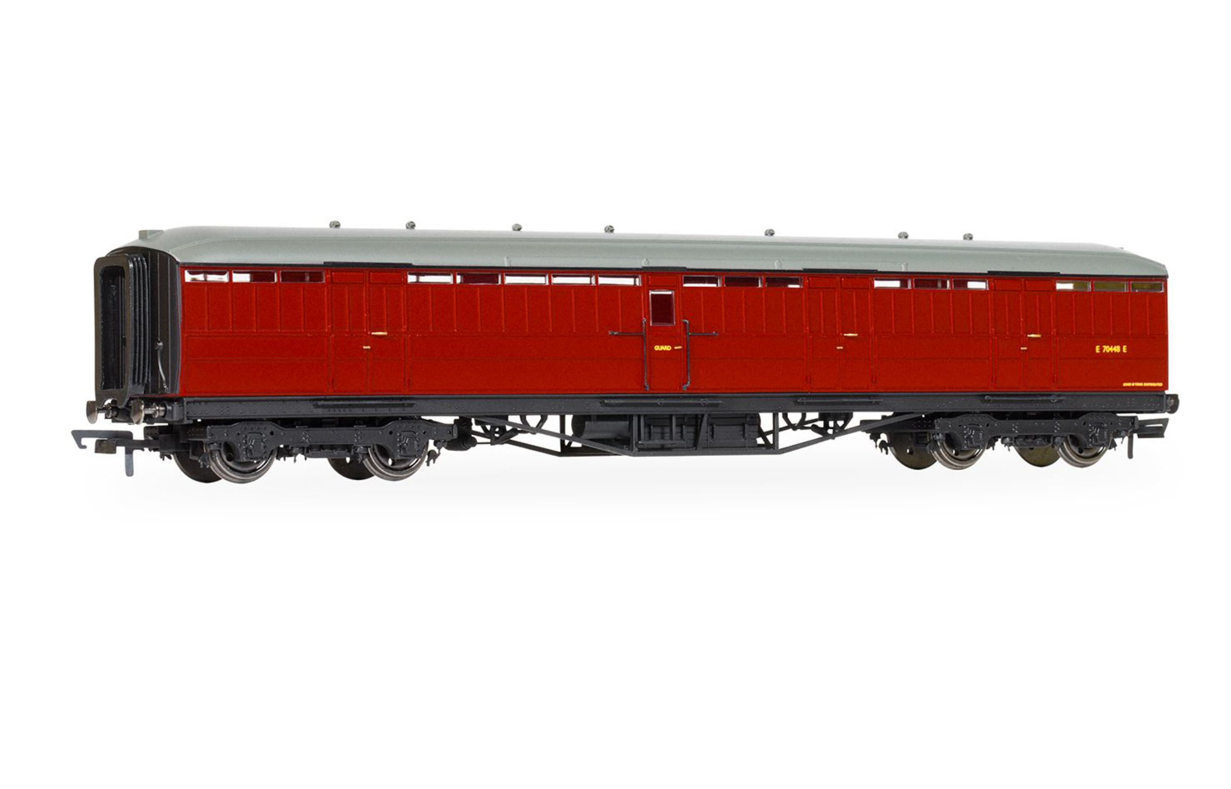 BR Gresley Corridor Crimson Passenger Brake E70448E