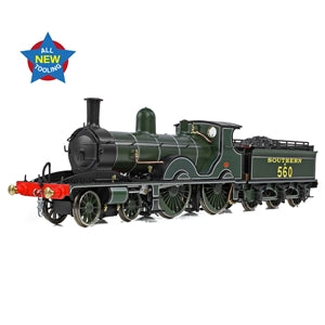 LSWR Adams T3 560 SR Lined Maunsell Green