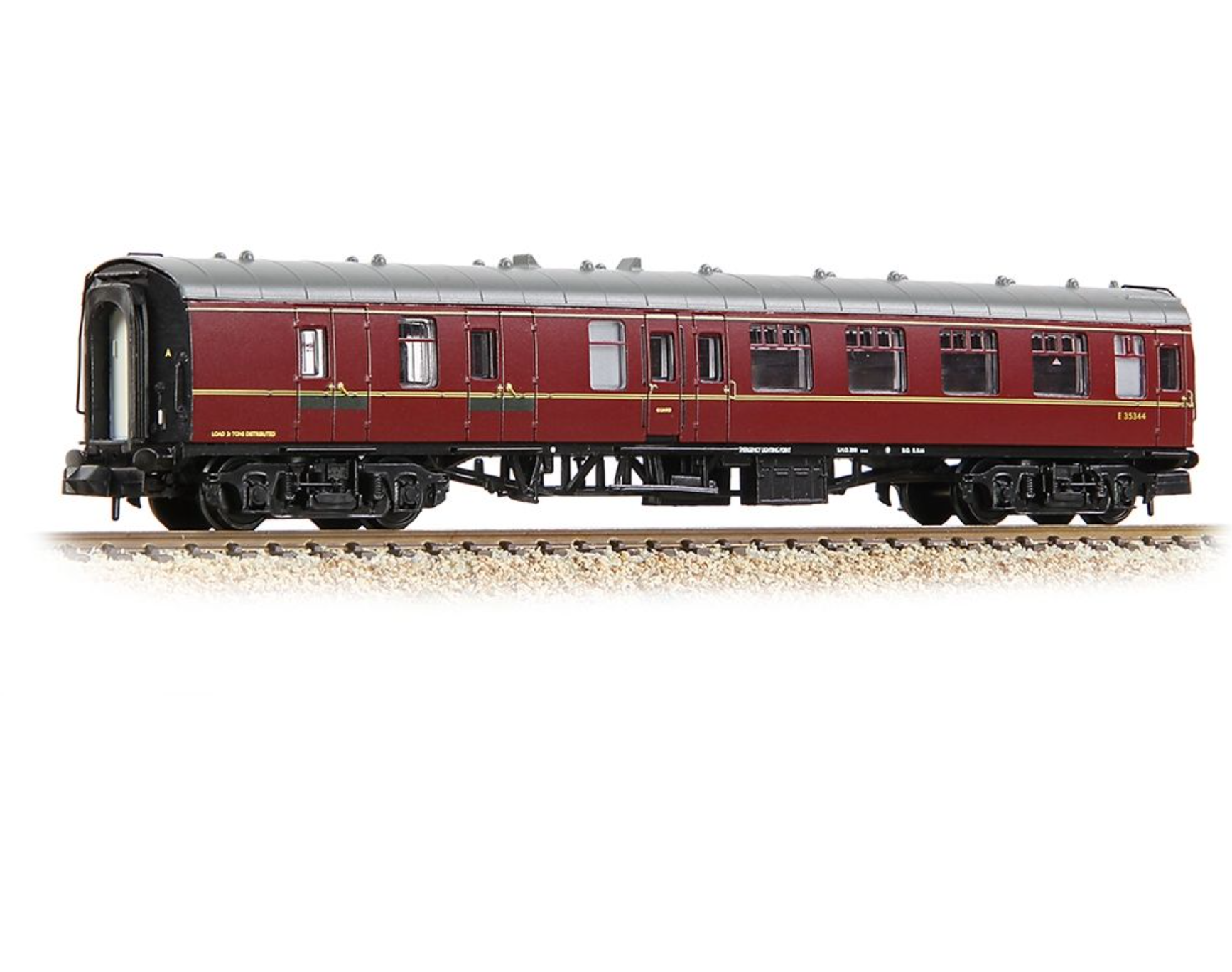 BR Mk1 BSK Brake Second Corridor BR Maroon