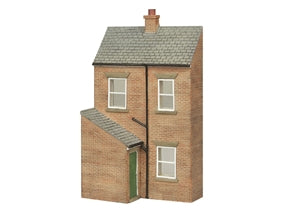 44-0217G - Low Relief Rear of Terrace Right Hand Door Green
