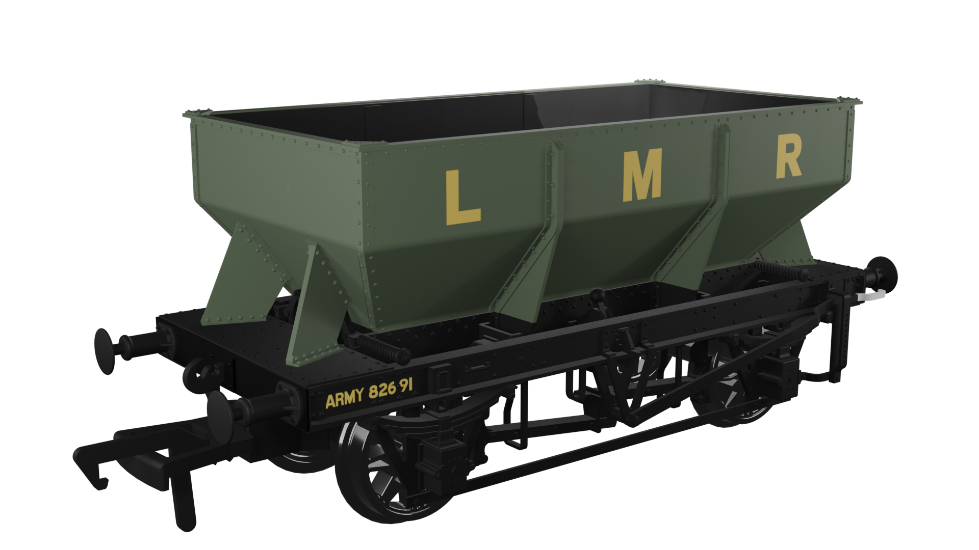LMS Iron Ore Hopper - Longmoor Military Railway No.82691