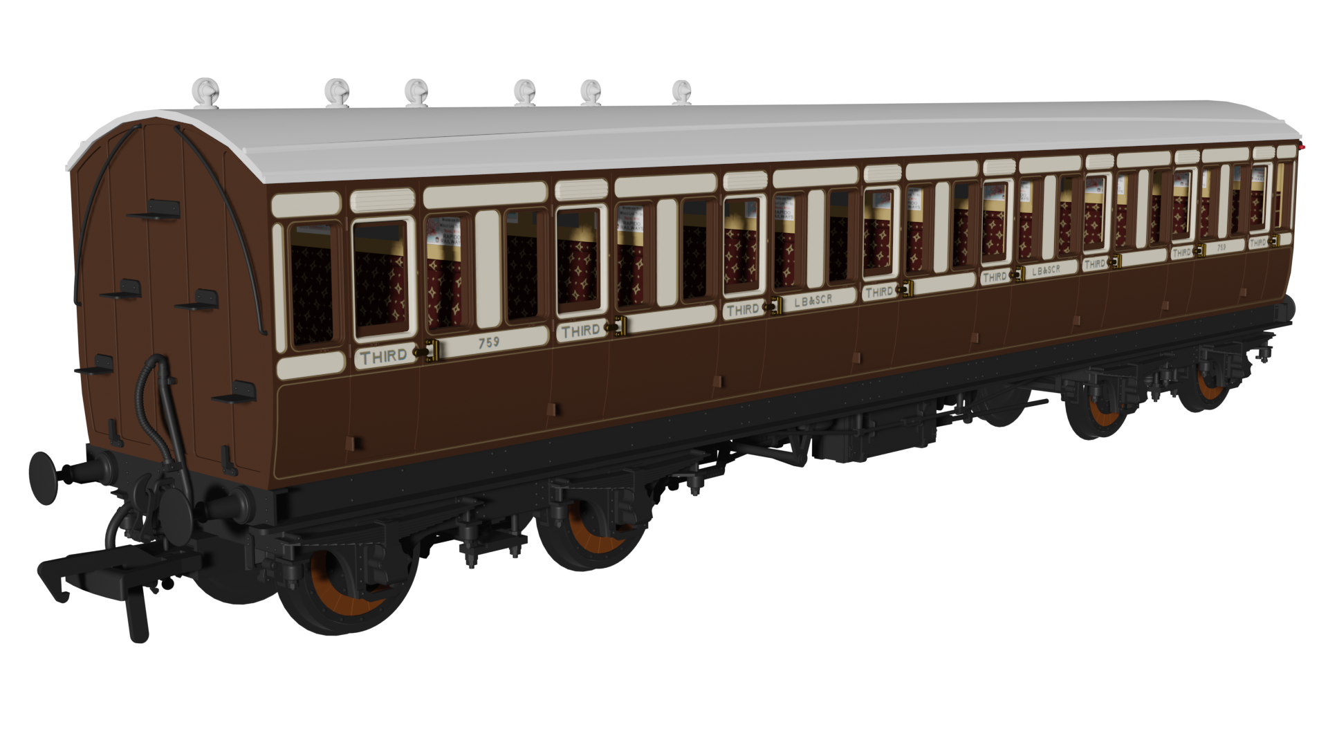 LBSCR ‘Evolution’ Non-Corridor Third No.759