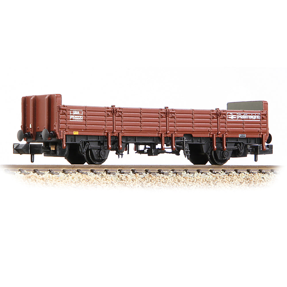 OBA Open Wagon Low Ends BR Freight Brown Railfreight