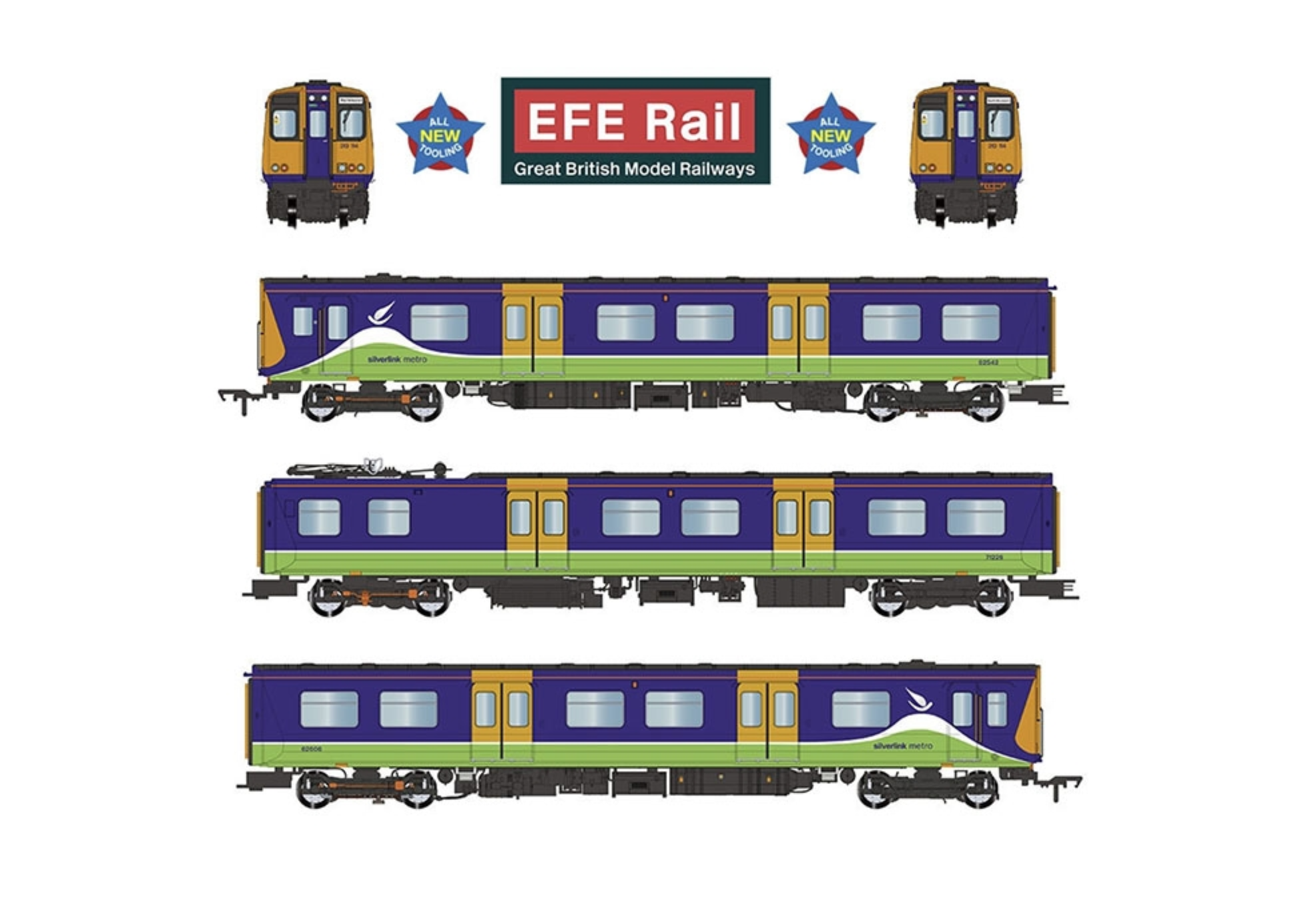 Class 313 3-Car EMU 313114 Silverlink Metro