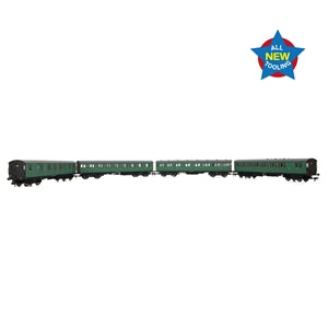 LBSCR 54ft 'Isle of Wight' 4-Coach Pack BR (SR) Green