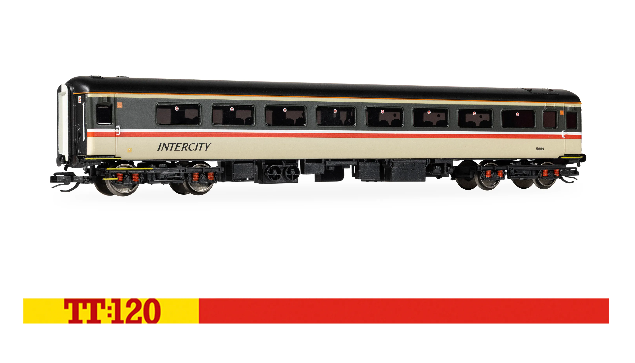 TT4014 - BR Intercity, Mk2E Tourist Standard Open, 5889 - Era 8