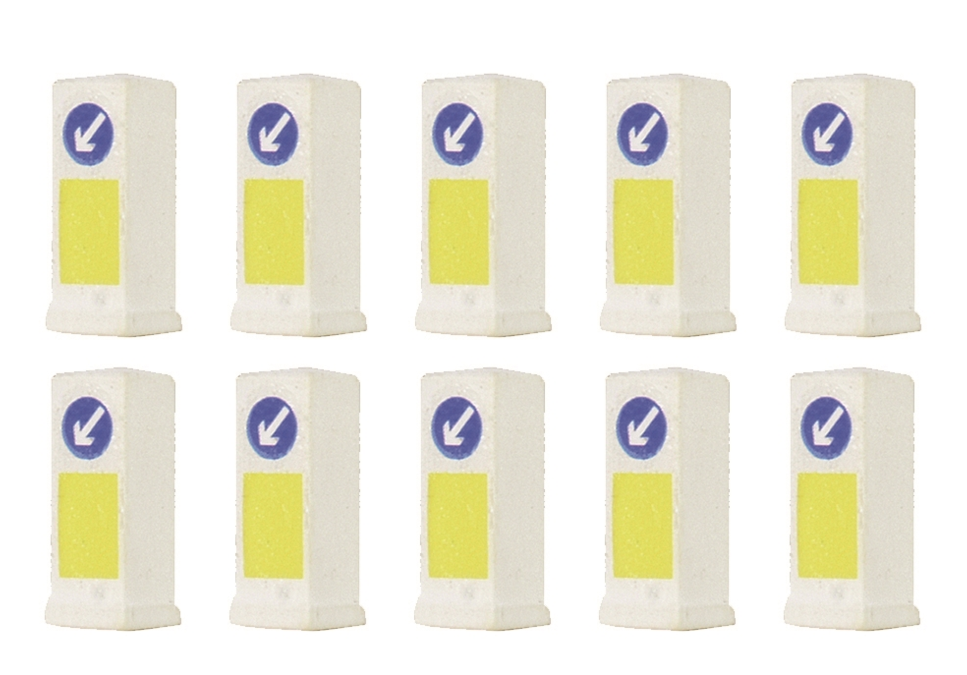 44-529 - Traffic Island Bollards (x10)