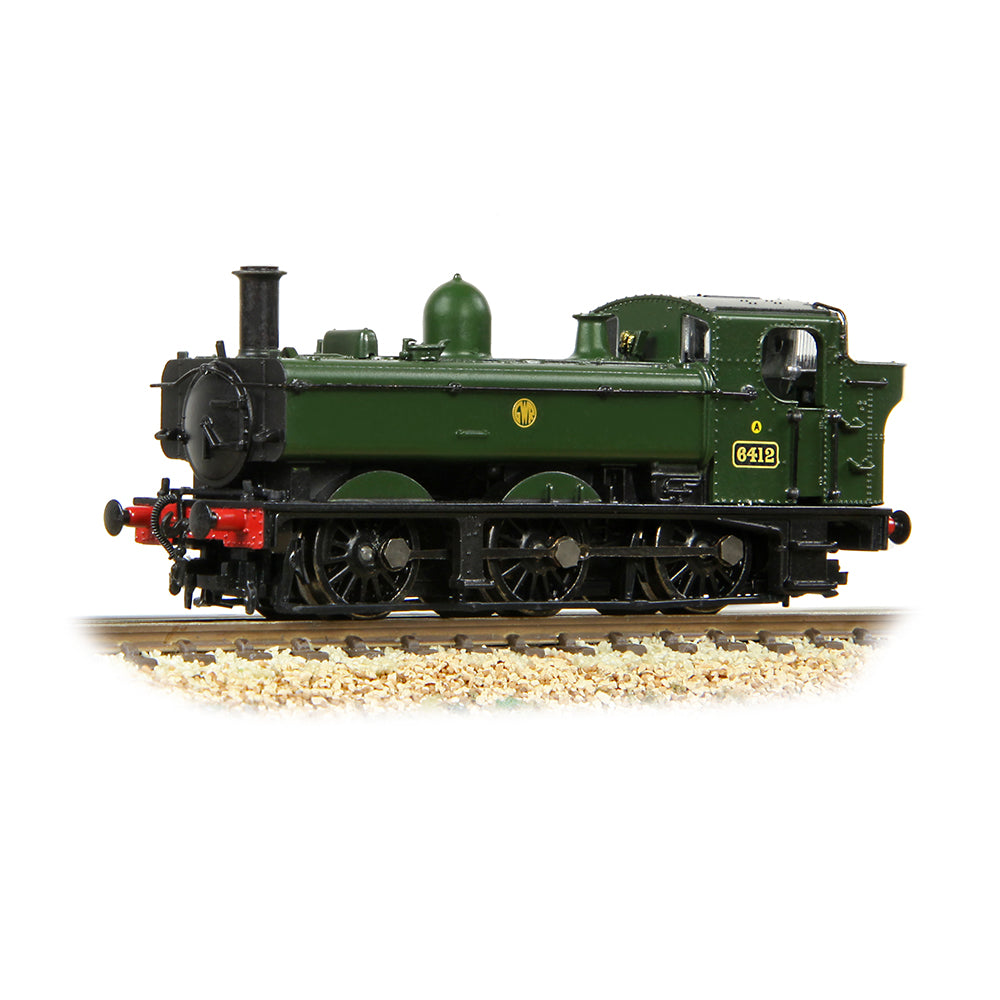 GWR 64XX Pannier Tank 6412 GWR Green Shirtbutton