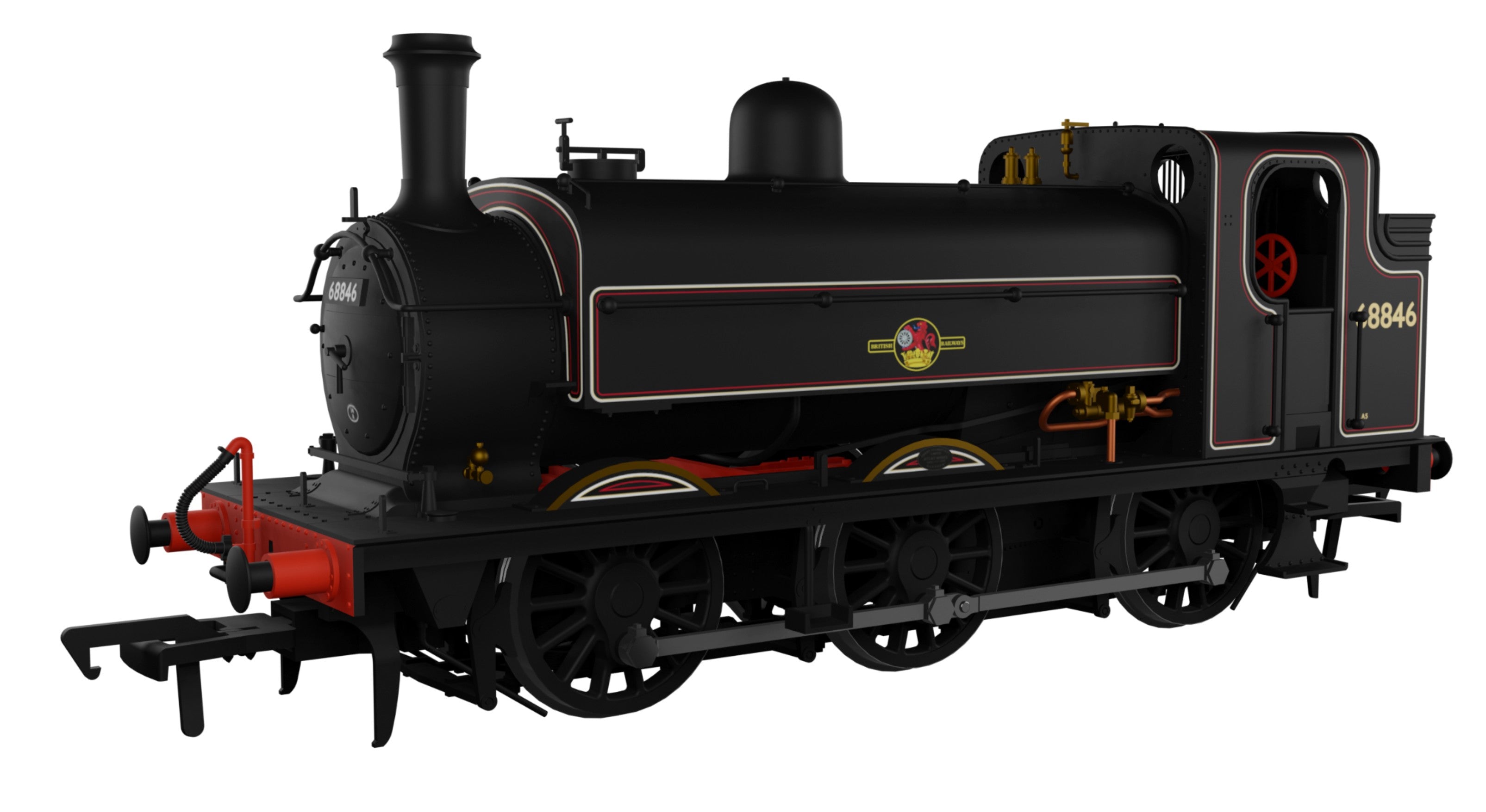958011 - LNER J52/2 No.68846 BR Lined Black Late Crest