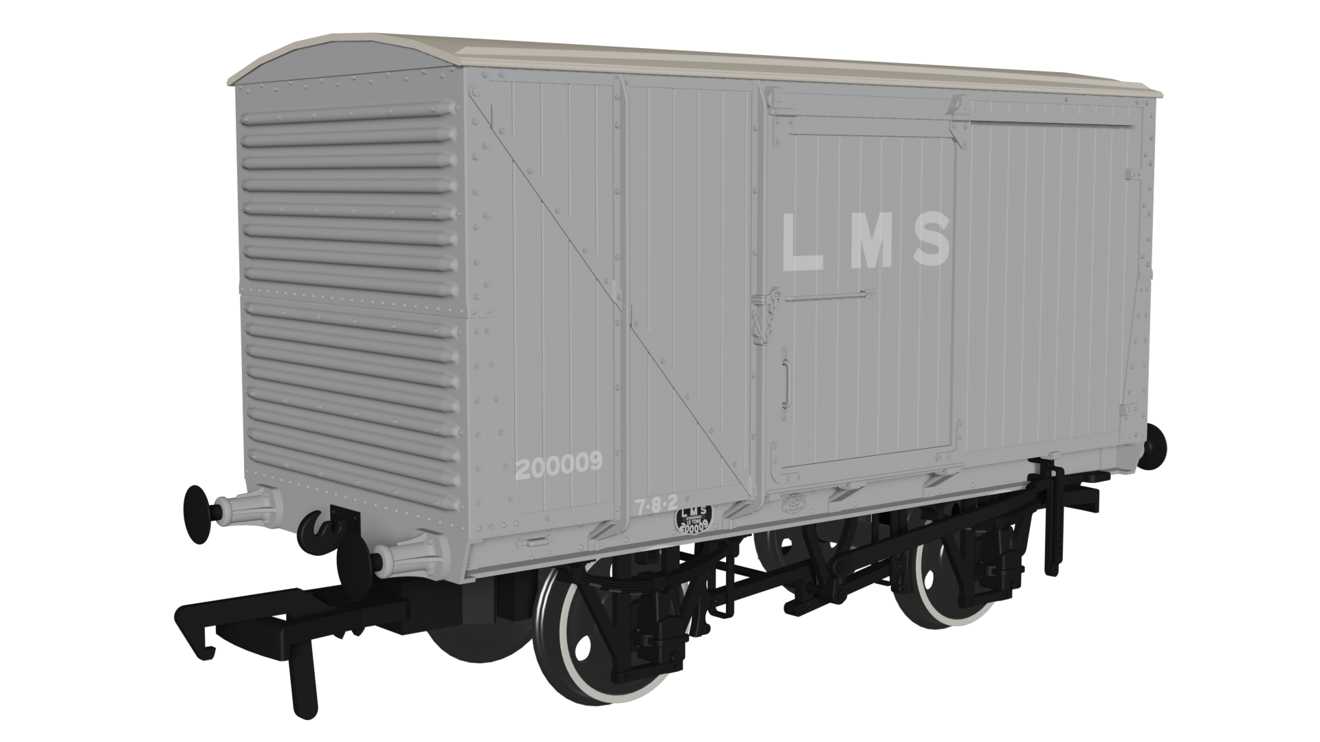 970001 - LMS D1663 Van - LMS (pre-36) No.200009