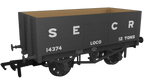 SECR D1357 7 Plank Wagon SECR Loco Coal No.14374